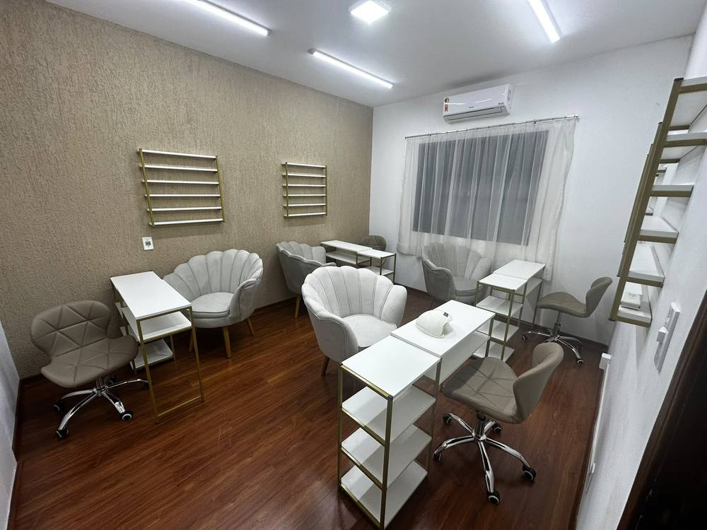 Sala de manicure e pedicure do Estilo Arte, em Araraquara